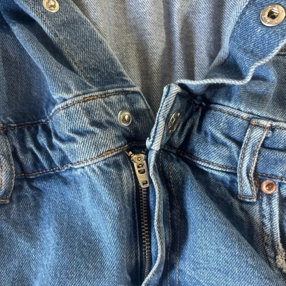 Zara Girls Denim Utility Shirt Dress | Size 13–14
